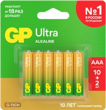 Изображение товара AAA Батарейка GP Ultra 24AUA21-2CRSBC12,  12 шт.