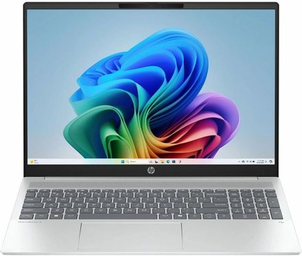 Ноутбук HP OmniBook 5 16-ag1070wm, 16", IPS, AMD Ryzen AI 7 350 2ГГц, 8-ядерный, 16ГБ LPDDR5x, 512ГБ SSD,  AMD Radeon  860M, Windows 11 Home,  серебристый [b5pb3ua]