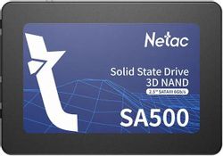 Изображение товара 480ГБ SSD накопитель NETAC SA500 NT01SA500-480-S3X 2.5", SATA III, SATA