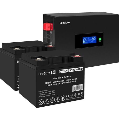 ИБП EXEGATE IdealSine SR-1500.LCD.2SH, 1500ВA [ex297430rus]
