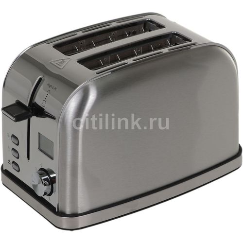 Тостер KitFort КТ-2036-6, серебристый