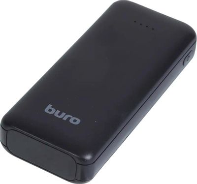 Внешний аккумулятор (Power Bank) Buro RA-10000SM, 10000мAч, черный ...