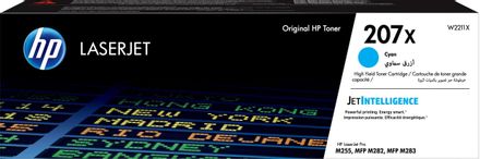 Картридж HP 207X, голубой / W2211X