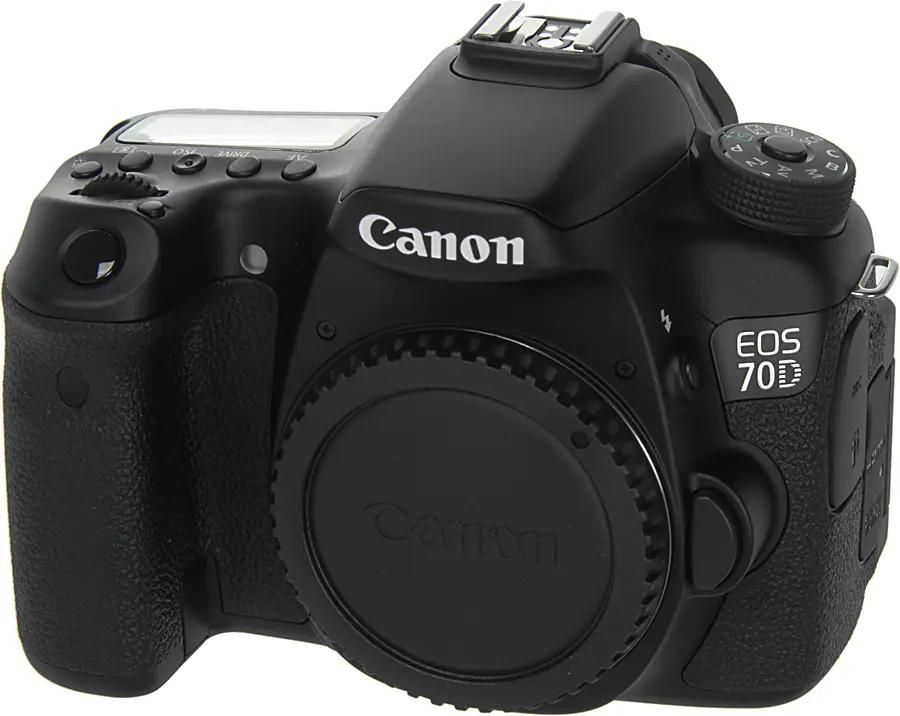 Обзор товара зеркальный фотоаппарат Canon EOS 70D body, черный (861817) в  интернет-магазине СИТИЛИНК