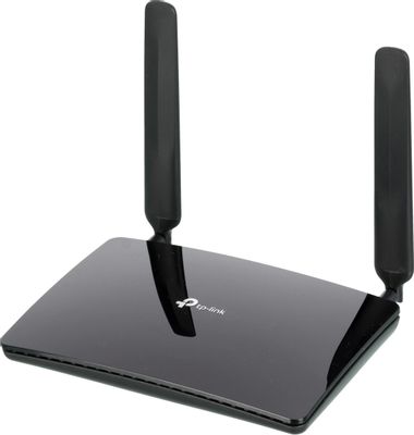 Wi-Fi роутер TP-LINK TL-MR150,  N300,  черный