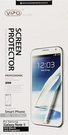 Защитная пленка для экрана Vipo для Samsung Galaxy Note II матовая, 1 шт [galnote2 mt]