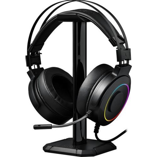 Гарнитура игровая Redragon Lamia 2, для компьютера и игровых консолей, накладные, проводные, черный [77701]
