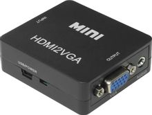 Изображение товара Переходник аудио-видео PREMIER 5-983M HDMI - VGA - Jack 3.5 черный