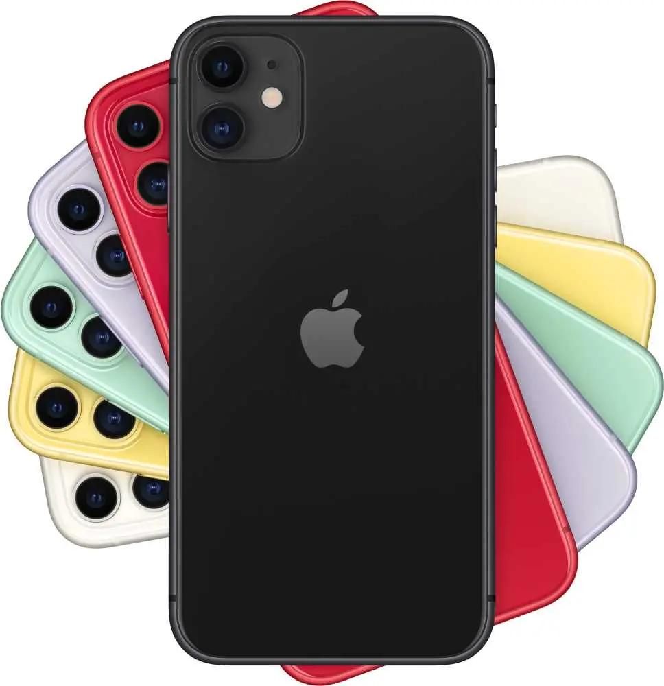 Смартфон Apple iPhone 11 256Gb, MWM72RU/A, черный – купить в Ситилинк |  1178822