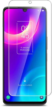 Защитное стекло для экрана BORASCO Hybrid Glass для TCL 30/30 5G/30+ антиблик, 2.5D, 1 шт, прозрачный [70452]