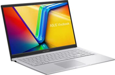 Ноутбук ASUS Vivobook 15 X1504ZA-BQ451 90NB1022-M01P00, 15.6", IPS, Intel Core i5 1235U, 10-ядерный, 8ГБ DDR4, 512ГБ SSD,  Intel UHD Graphics, серебристый