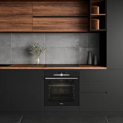 Духовой шкаф электрический Korting Motion OKB 9982 EN ST, 77л, черный/нержавеющая сталь