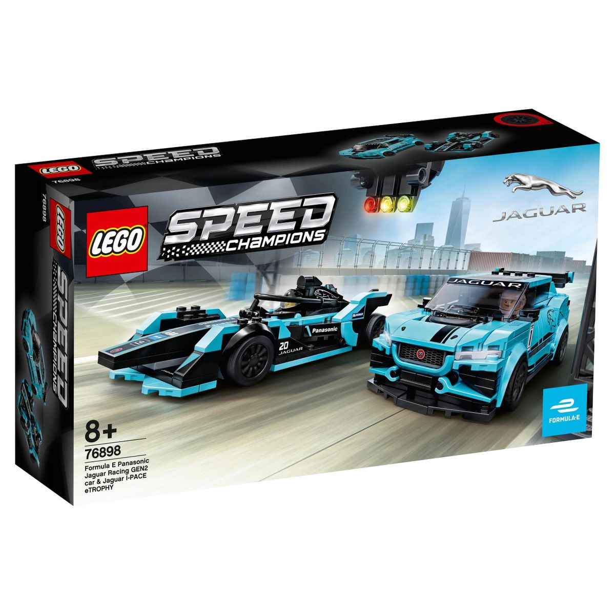 Lego Speed Champions Formula E Panasonic Jaguar Racing GEN2 I PACE eTROPHY 76898 1483816