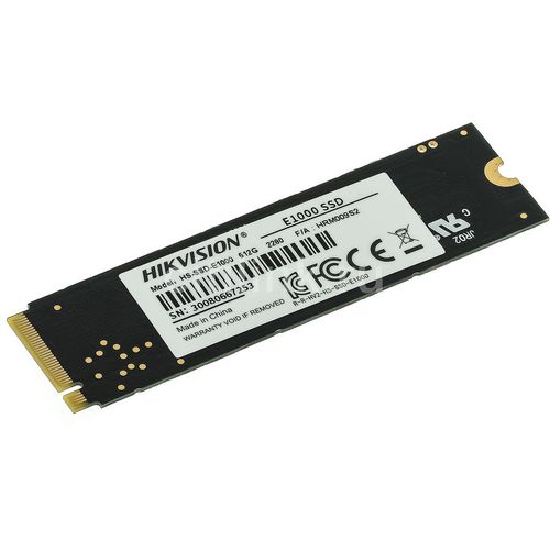 512ГБ SSD накопитель Hikvision HS-SSD-E1000/512G Hiksemi M.2 2280, PCIe 3.0 x4, NVMe, M.2