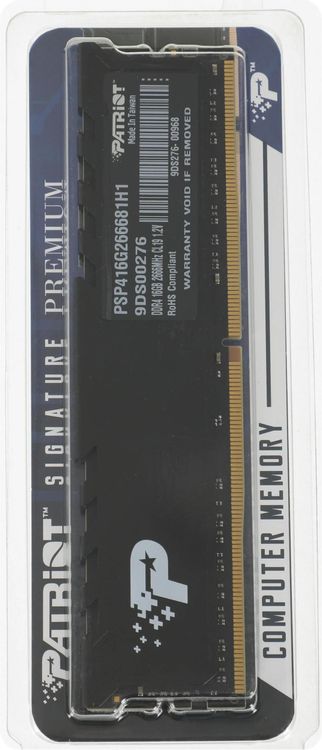 Оперативная память Patriot Signature Premium PSP416G266681H1 DDR4