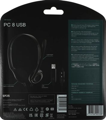 EPOS Sennheiser PC 8 USB 1000432 1917935