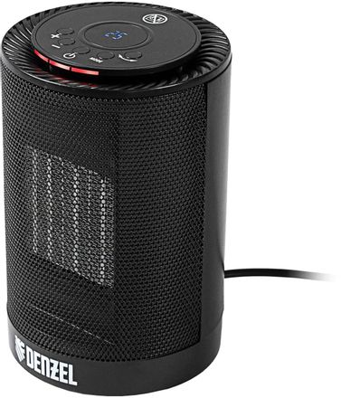 Тепловентилятор керамический DENZEL DTFC-1200, 1200Вт, с термостатом, 1 режим, черный