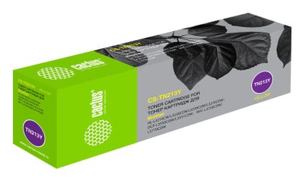 Картридж Cactus CS-TN213Y, TN-213Y, желтый / CS-TN213Y