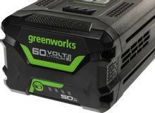 Батарея аккумуляторная GREENWORKS G60B5, 60В, 5Ач, Li-Ion
