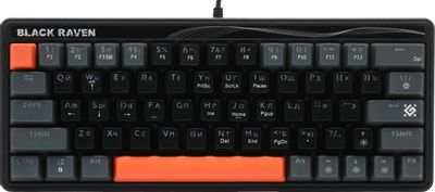 Клавиатура Defender Black Raven GK-417, USB, черный [45414] – купить в ...