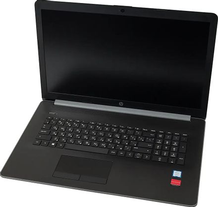 Ноутбук HP 17-by0030ur 17.3", Intel Core i5 8250U 1.6ГГц, 4-ядерный, 8ГБ DDR4, 1000ГБ,  128ГБ SSD,  AMD Radeon  530 - 2 ГБ, Windows 10 Home, серый [4jv30ea]