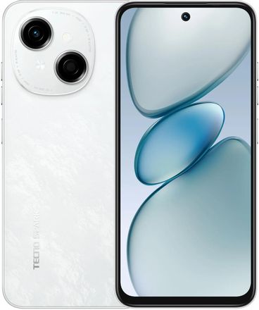 Смартфон TECNO Spark Go 1 3/64Gb, 6.67", IPS, 120Гц, 5000мAч, 2 nano SIM, белый