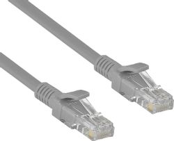 Патч-корд EXEGATE UTP-RJ45-RJ45-C6-CU-3M-GY UTP, кат.6, 3м, серый