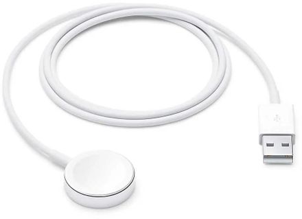 Кабель Apple MX2E2ZM/A для Apple Watch Series 3/4/5, белый
