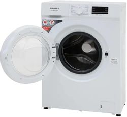 Стиральная машина узкая KRAFT KF-MBDS7108W, 7кг, с паром, инверторная