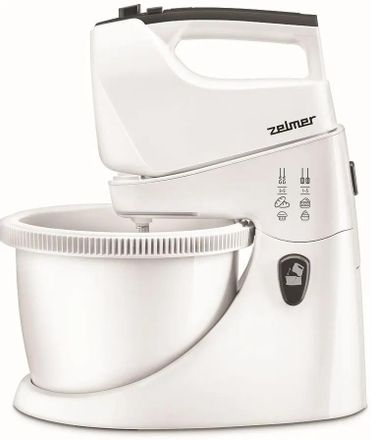Миксер Zelmer ZHM2559, с чашей,  белый и серый [70305411p]