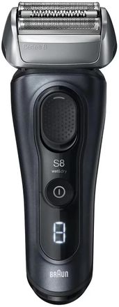 Электробритва Braun Series 8 8603s, серый и черный