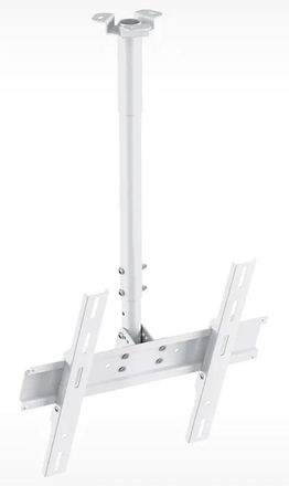 Кронштейн для телевизора Holder PR-101-W, 32-65", потолочный, фиксированный, белый