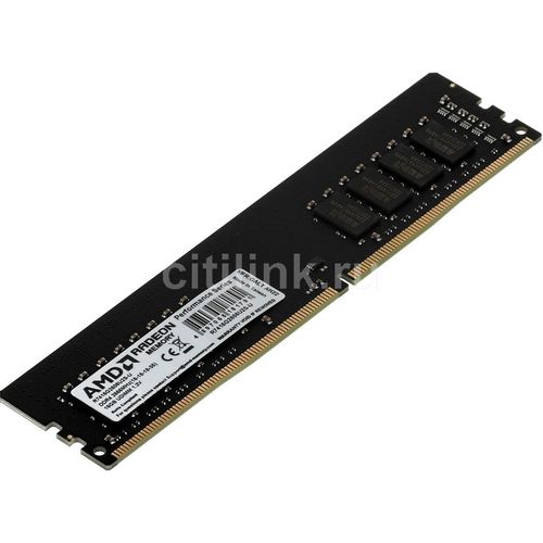 Оперативная память AMD Radeon R7 Performance Series R7416G2606U2S-U DDR4 - 1x 16ГБ 2666МГц, DIMM, Ret