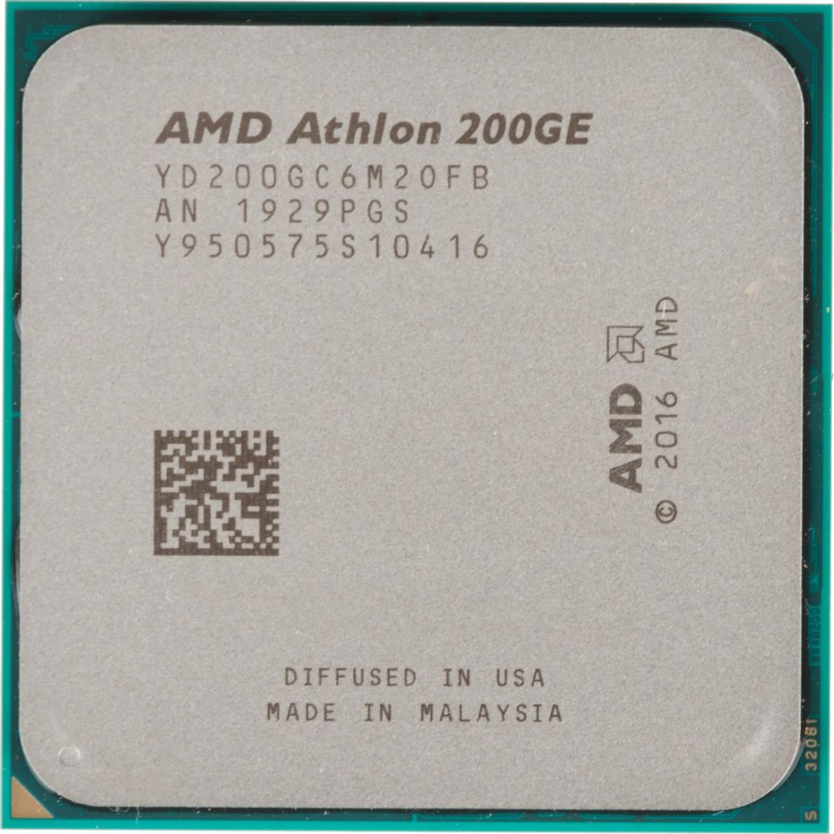 Процессор AMD Athlon 200GE, AM4, OEM [yd200gc6m2ofb]