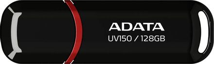 Флешка USB A-Data AUV150 128ГБ, USB3.0, черный [auv150-128g-rbk]