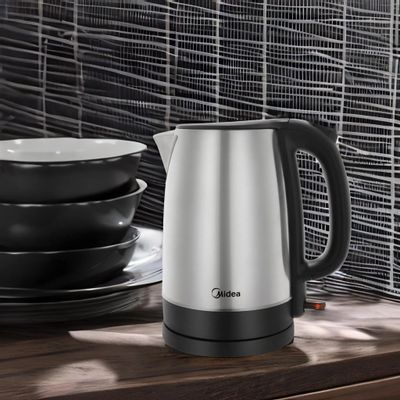 Чайник электрический Midea MK-8029, 2200Вт, нержавеющая сталь – купить ...