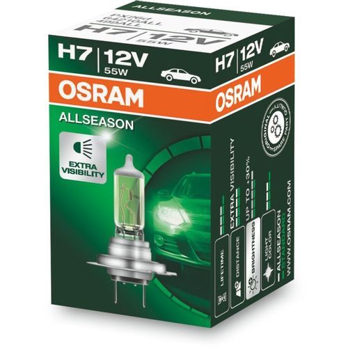 Лампа автомобильная галогенная Osram 64210ALL, H7, 12В, 55Вт, 1шт
