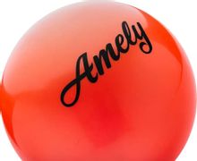 Мяч гимнастический Amely AGB-101 ф.:круглый d=19см оранжевый (УТ-00012854)
