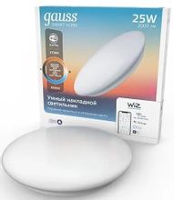 Умный светильник IoT GAUSS Smart Home настенно-потолочный