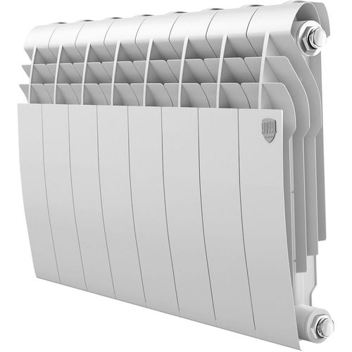 Радиатор биметаллический ROYAL THERMO BiLiner B 350, 8 секций, боковое подключение, белый