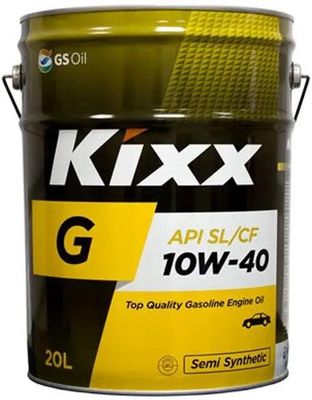 Моторное масло KIXX G, 10W-40, 20л, полусинтетическое [l5316p20e1 ...