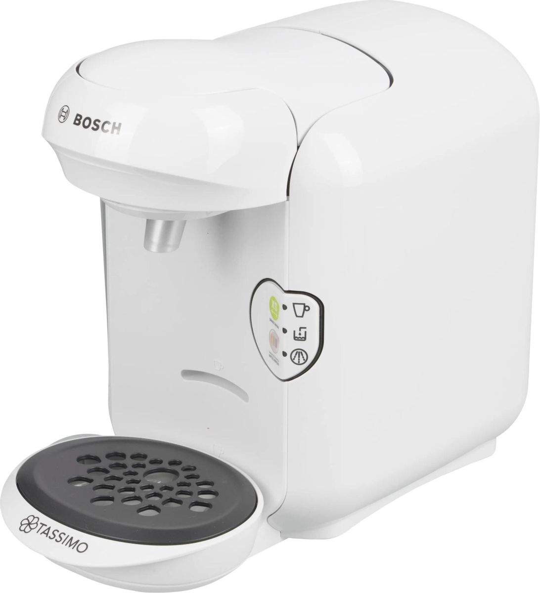 Капсульная кофеварка Bosch Tassimo TAS1404, 1300Вт, цвет: белый – купить в  Ситилинк | 476505