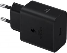 Изображение товара Сетевое зарядное устройство Samsung EP-T4511XBEGEU, USB-C, USB-C, 45Вт, 3A, черный