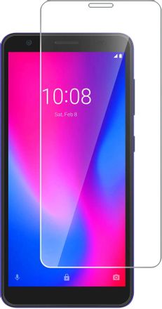 Защитное стекло для экрана BORASCO Hybrid Glass для ZTE Blade A3 (2020) антиблик, 62.8х139 мм, 2.5D, 1 шт, прозрачный [50120]