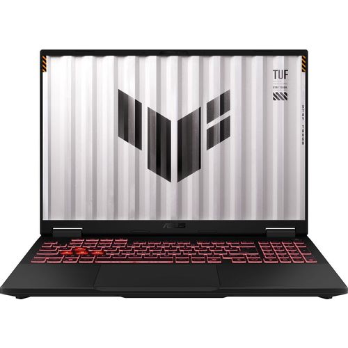 Ноутбук игровой ASUS TUF Gaming A16 FA608PP-QT180, 16", 2025, IPS, AMD Ryzen 7 8745HX 3.6ГГц, 8-ядерный, 16ГБ DDR5, 512ГБ SSD, NVIDIA GeForce RTX 5070 для ноутбуков - 8 ГБ, TGP 115Вт, без операционной системы, серый [90nr0md1-m00a60]