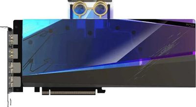 Видеокарта GIGABYTE AMD  Radeon RX 6900XT GV-R69XTAORUSX WB-16GD 16ГБ GDDR6, Ret