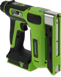 Степлер строительный аккумуляторный GREENWORKS G24CS10