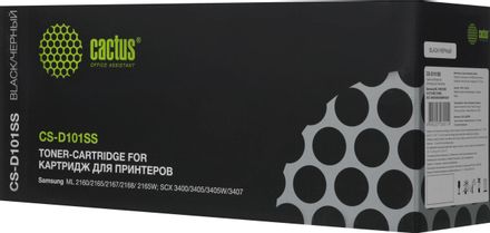 Картридж Cactus CS-D101SS, MLT-D101S, черный / CS-D101SS