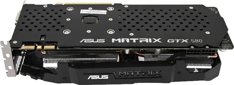 ASUS NVIDIA GeForce GTX 580 1.5 GDDR5 OC Ret matrix gtx580 p 2dis 1536md5 619881