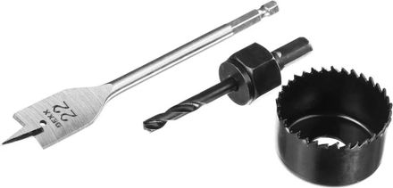Набор коронок DEXX 2949-48-H3, для установки замков, 3шт